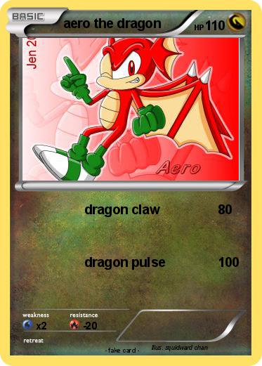 Pokemon aero the dragon