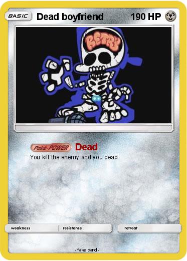 Pokemon Dead boyfriend