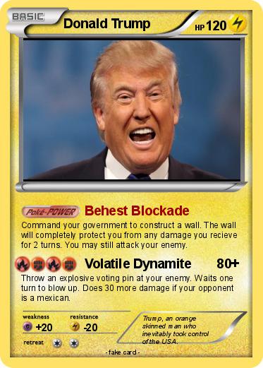 Pokemon Donald Trump