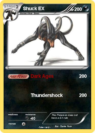 Pokemon Shuck EX