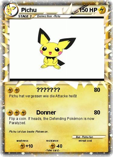 Pokemon Pichu