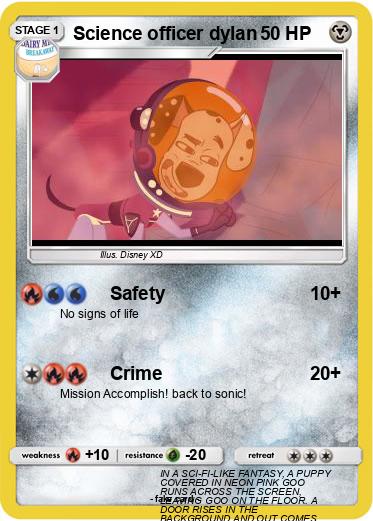 Pokemon Science officer dylan
