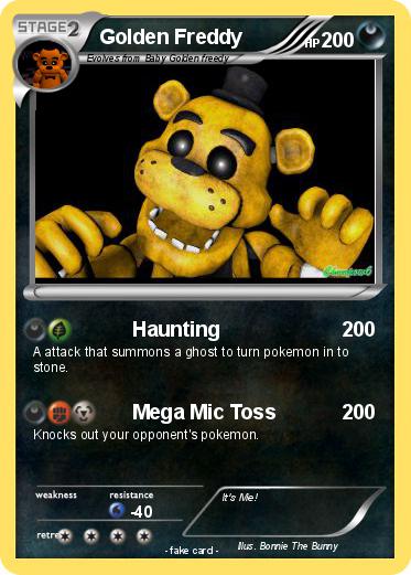 Pokemon Golden Freddy