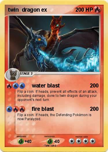 Pokemon twin  dragon ex