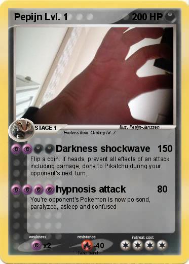 Pokemon Pepijn Lvl. 1