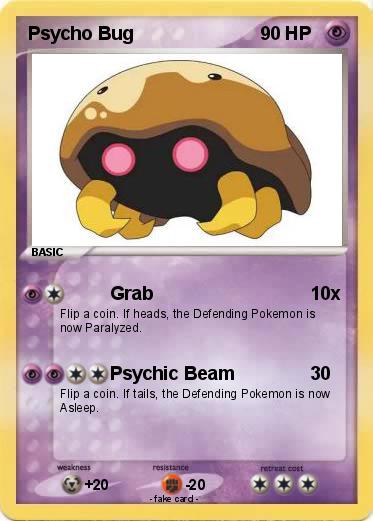 Pokemon Psycho Bug
