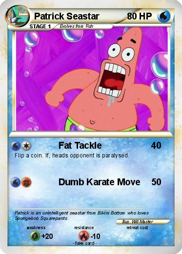 Pokemon Patrick Seastar