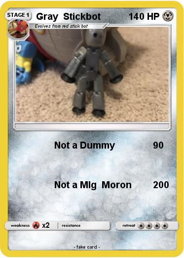 Pokemon Gray  Stickbot