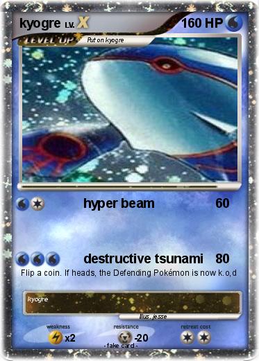 Pokemon kyogre