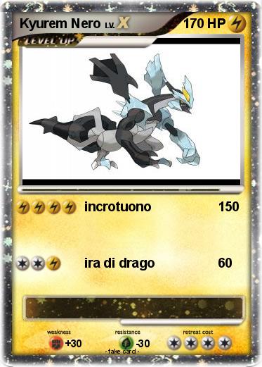 Pokemon Kyurem Nero
