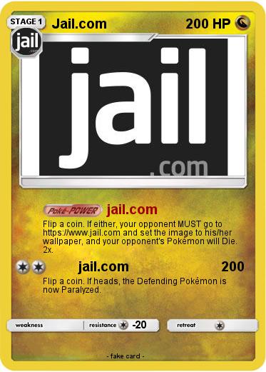 Pokemon Jail.com