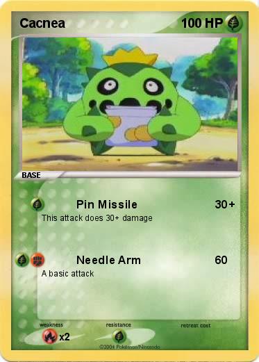 Pokemon Cacnea