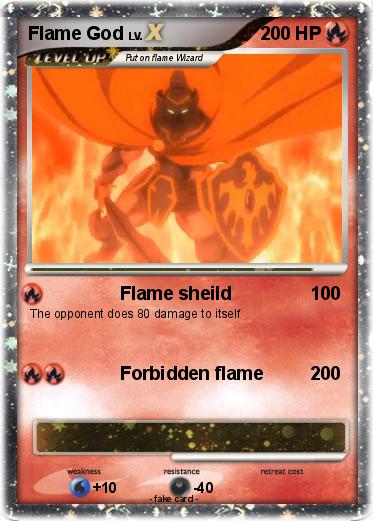 Pokemon Flame God