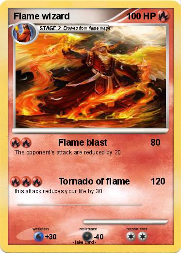 Pokemon Flame wizard