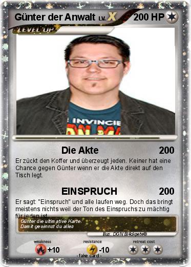 Pokemon Günter der Anwalt