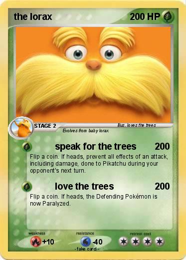 Pokemon the lorax
