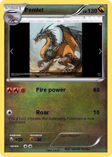 Pokemon Femlet