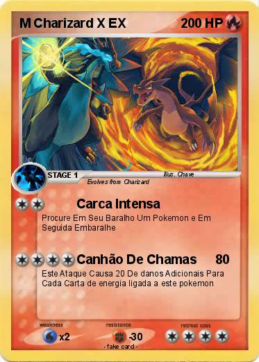 Pokemon M Charizard X EX