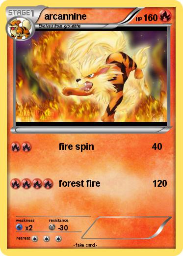Pokemon arcannine
