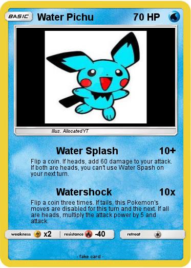 Pokemon Water Pichu