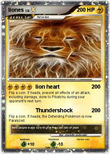 Pokemon liones
