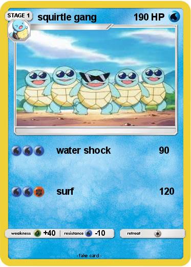Pokemon squirtle gang