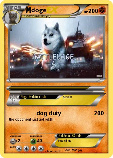 Pokemon doge