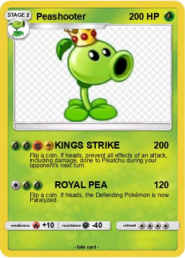 Pokemon Peashooter