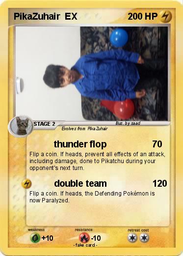 Pokemon PikaZuhair  EX