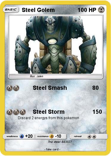 Pokemon Steel Golem