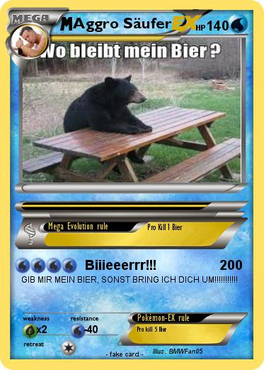 Pokemon Aggro Säufer