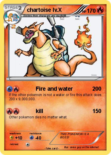 Pokemon chartoise lv.X