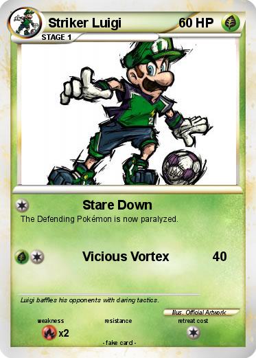 Pokemon Striker Luigi