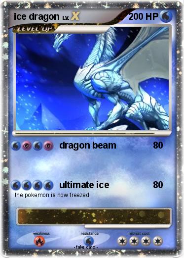 Pokemon ice dragon