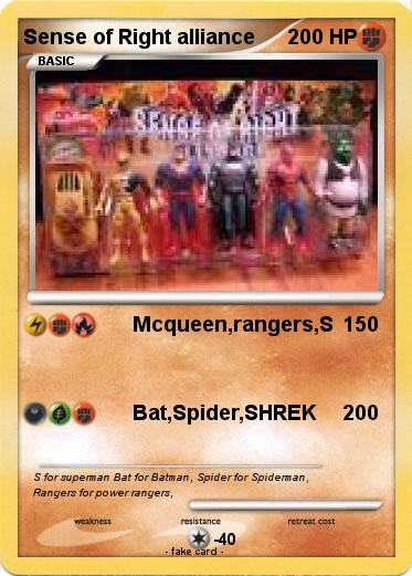 Pokemon Sense of Right alliance