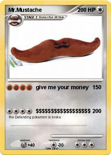 Pokemon Mr.Mustache