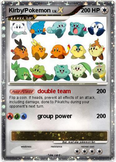 Pokemon Kirby/Pokemon