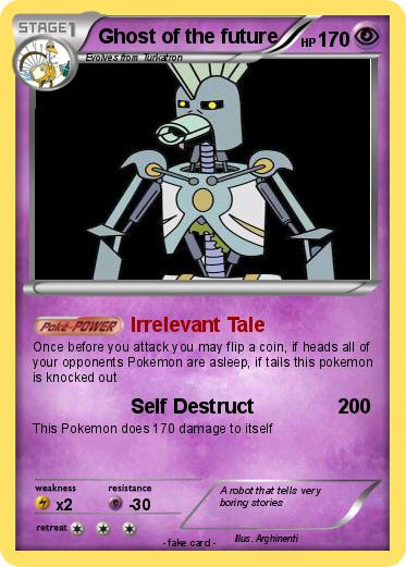 Pokemon Ghost of the future