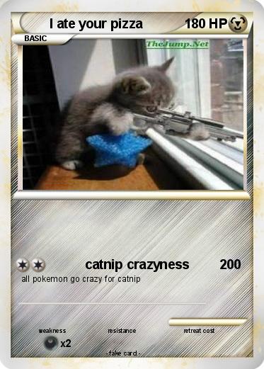 Pokemon I ate your pizza