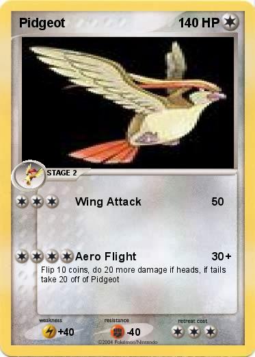 Pokemon Pidgeot