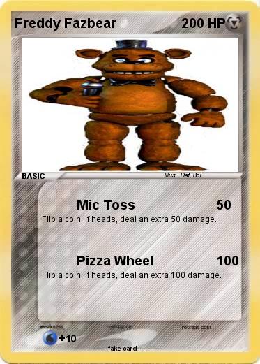 Pokemon Freddy Fazbear