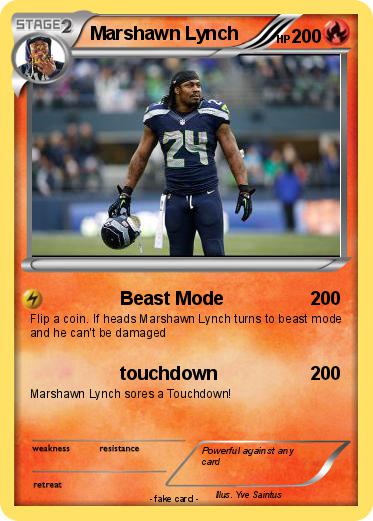 Pokemon Marshawn Lynch