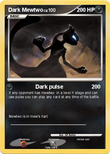 Pokemon Dark Mewtwo
