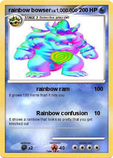 Pokemon rainbow bowser