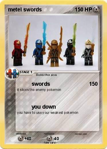 Pokemon metel swords