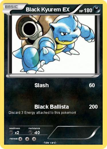 Pokemon Black Kyurem EX