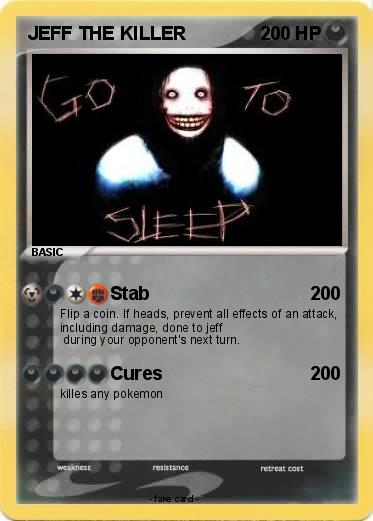 Pokemon JEFF THE KILLER