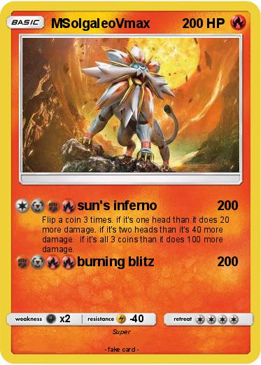 Pokemon MSolgaleoVmax