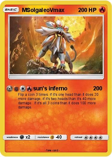 Pokemon MSolgaleoVmax
