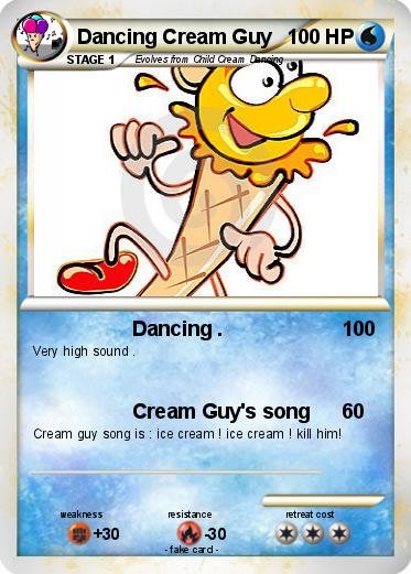 Pokemon Dancing Cream Guy